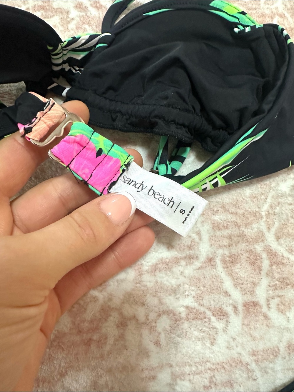 NWT 🌴SET Tropical Print Underwire Bikini - Picture 4 of 13